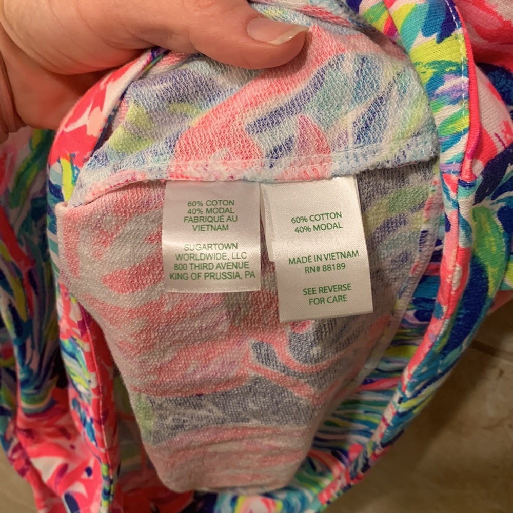 Lilly Pulitzer size extra small jacket with pockets - Picture 3 of 6